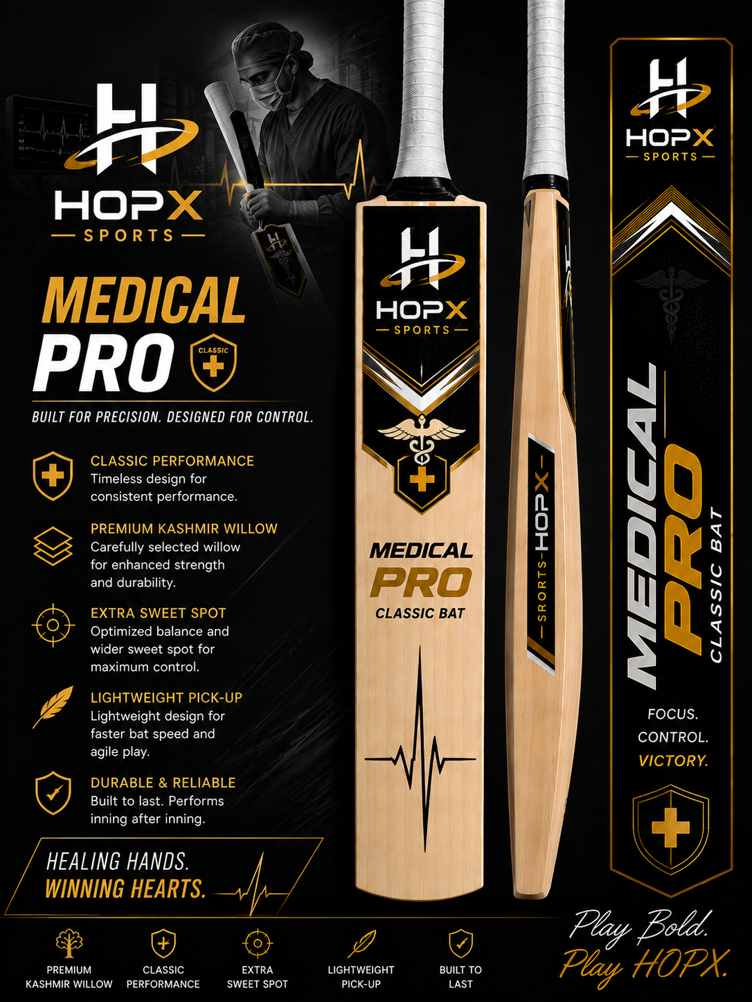 Medical Pro Classic Bat (LN)